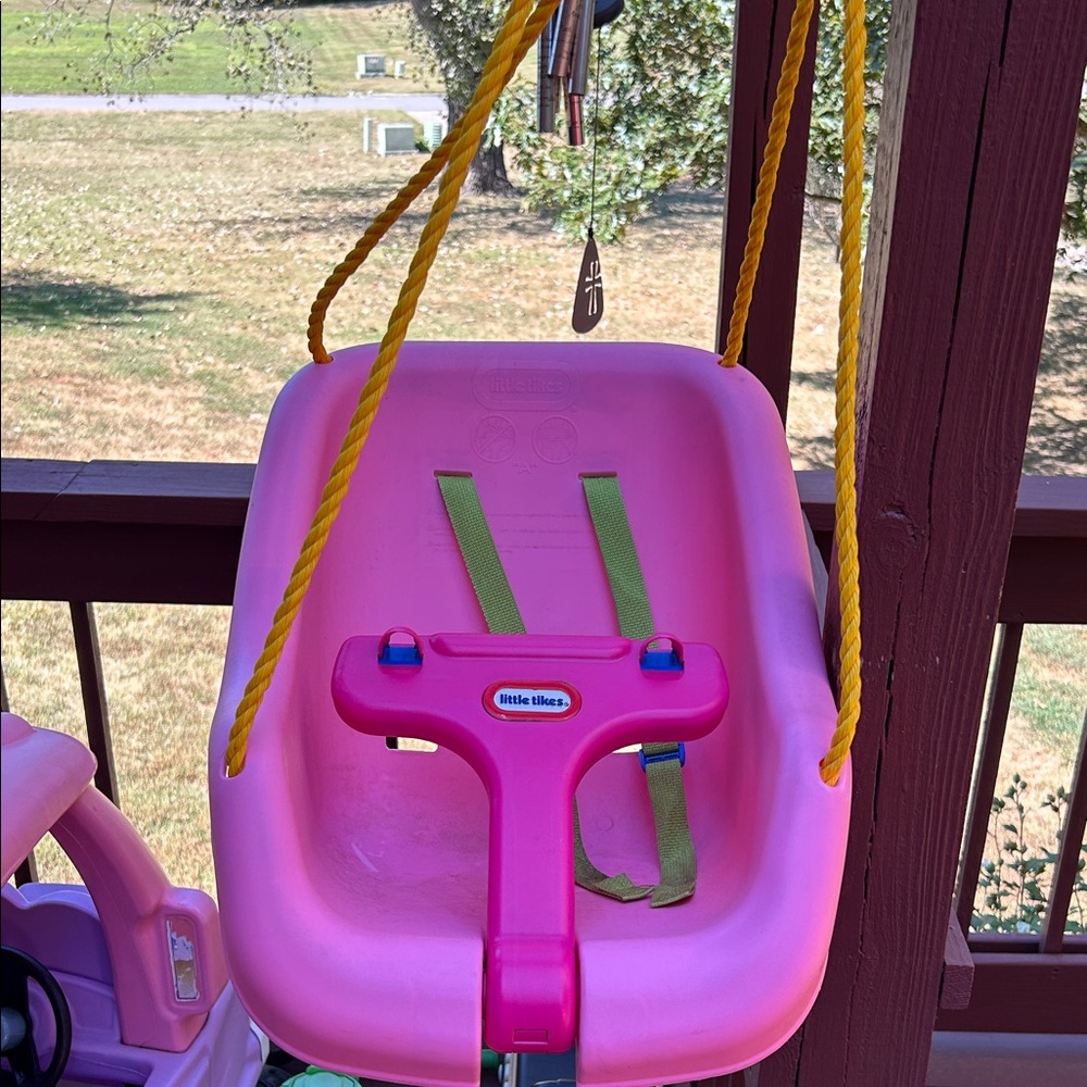 Pink Toddler Swing - Little Tikes